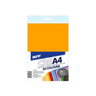 MFP Színes Papír A/4 20 Lap 20 Szín