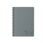 MFP Notesz Spirálos 11 x 15 cm Dark Gray
