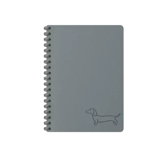 MFP Notesz Spirálos 11 x 15 cm Dark Gray