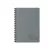 MFP Notesz Spirálos 11 x 15 cm Dark Gray