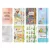 MFP Gumis Notesz A/6 Vonalas 96 Lapos Vegyes Minták Mix 8
