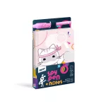MFP Spy Notes Notesz 13x19 cm Mágneses Záródású Lila Spy Pen Tollal