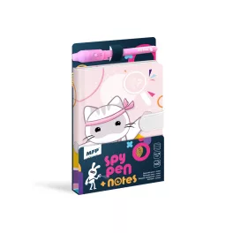   MFP Spy Notes Notesz 13x19 cm Mágneses Záródású Lila Spy Pen Tollal