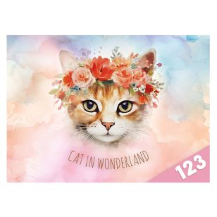 MFP Számtartó Műanyag Cica