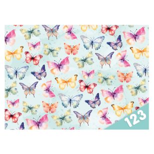 MFP Számtartó Műanyag Pillangók