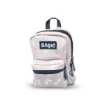 Bago! Mini Hátizsák Pillangó Mintás Pasztell Rózsaszín Vízlepergető