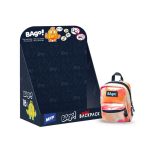 Bago! Mini Hátizsák Narancs Akvarell-Hatású Cipzáras