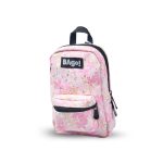 Bago! Mini Hátizsák Virágmintás Cipzáras 2 Zsebes Felső Fogantyúval