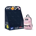 Bago! Mini Hátizsák Virágmintás Cipzáras 2 Zsebes Felső Fogantyúval