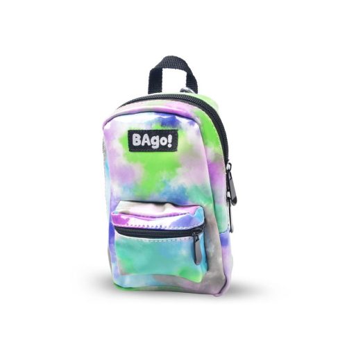 Bago! Mini Hátizsák Batic Pasztell Többszínű Két Rekeszes Strapabíró Textil Akasztófüllel