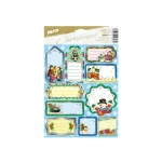 MFP Ajándékkísérő Címke Öntapadós Ezüst 10 Címke/Ív