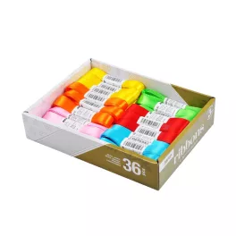 MFP Szaténszalag 1,2 cm x 3 m Élénk Vegyes Színek