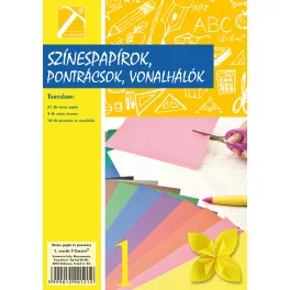 T-Creativ Színes Papír és Pontrács I. Osztályos