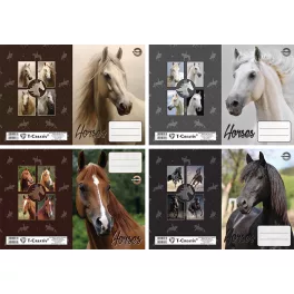 T-Creativ Füzetborító Betétes A/5 Horses