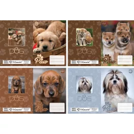 T-Creativ Füzetborító Betétes A/5 Puppies