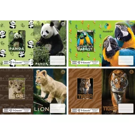 T-Creativ Füzetborító Betétes A/5 Wild Animals