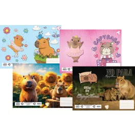 T-Creativ Füzetborító Betétes A/5 Capybara