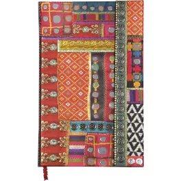 Boncahier Napló Patchwork A/5 144 Oldal Sima Belív Piros