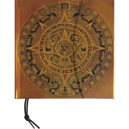 Boncahier Napló Precolombina 18x18 cm Barna