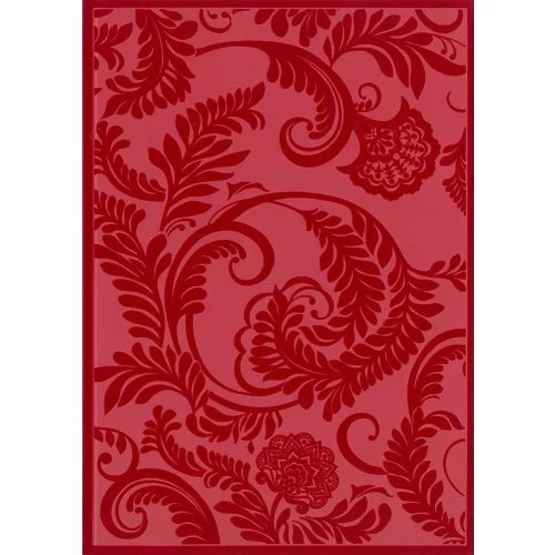 Boncahier Napló Velvet A/4 144 Oldal Plüss Borítás Sima Belív Piros