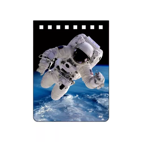 Mapcards 3D Jegyzettömb A/7 Spirálos Rocket Man