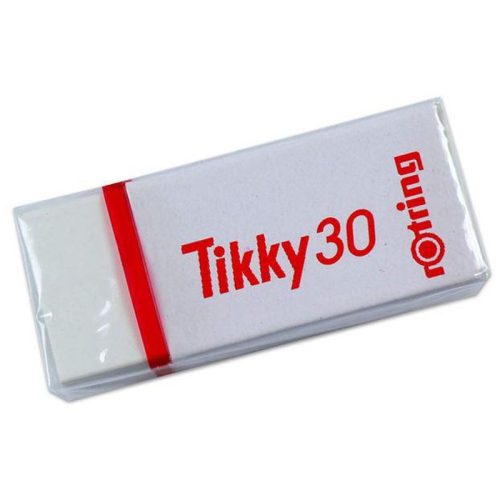Rotring Tikky 30 Radír Papírtokkal 3 Darabos fehér