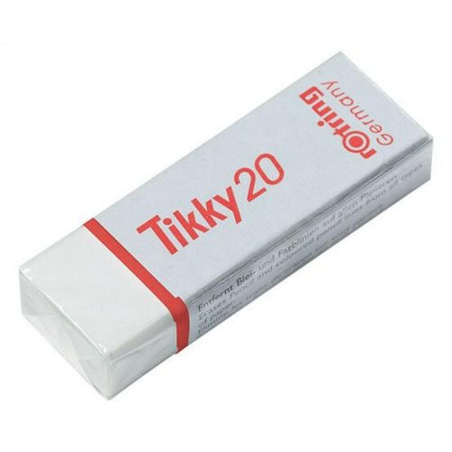 Rotring Tikky 20 Radír Papírtokkal 2 Darabos fehér