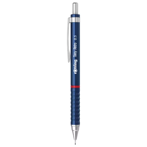 Rotring Nyomósirón 0,5 mm Kék Test Tikky Retro