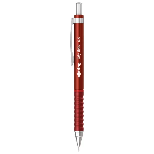 Rotring Nyomósirón 0,5 mm Piros Test Tikky Retro