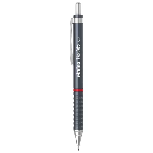 Rotring Nyomósirón 0,7 mm Szürke Test Tikky Retro