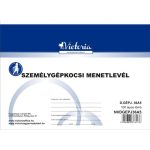 D. gépj. 36 személygépkocsi menetlevél A/5 fekvő 100lap