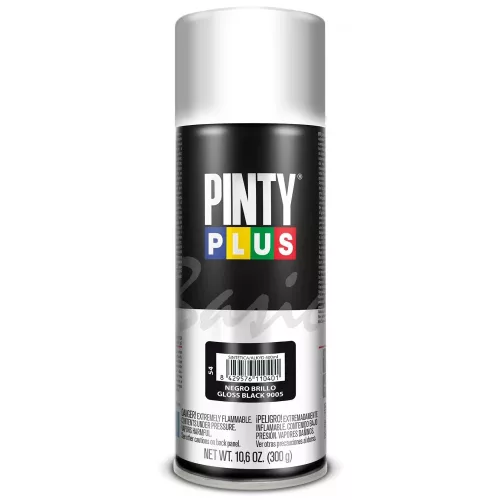 Pinty Plus Basic Akrilfesték Spray 400 ml RAL 9005 Fekete