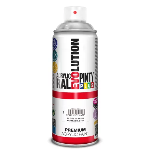 Pinty Plus EVO Akrilfesték Spray 400 ml Fényes Lakk