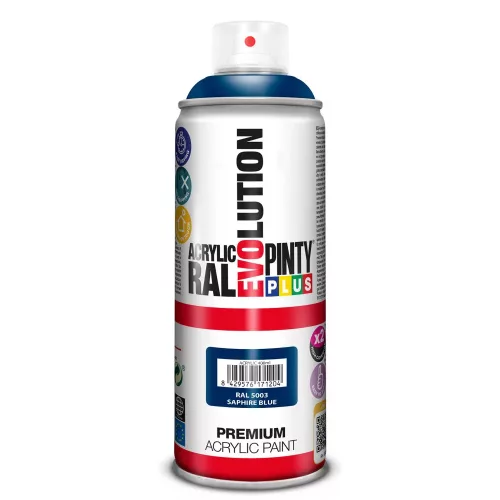 Pinty Plus EVO Akrilfesték Spray 400 ml RAL 5003 Zafírkék
