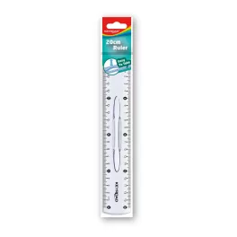 Keyroad Vonalzó 20 cm Fogantyús