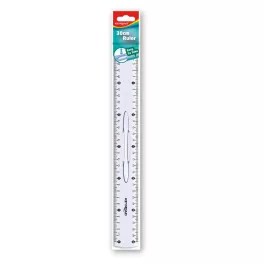 Keyroad Vonalzó 30 cm Fogantyús