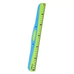 Keyroad Vonalzó Gumibevonatos 30 cm EasyLiner Vegyes Színekben