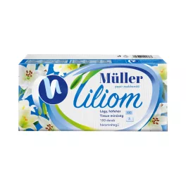   Liliom Papírzsebkendő Illatmentes 3 Rétegű 100 Darab/Csomag