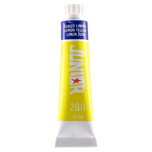 Junior Tempera 12 ml Brillio Sárga