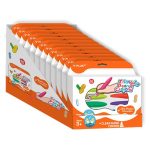 Y-Plus+ Zsírkréta Készlet Háromszög Peanut 12 Szín/Készlet