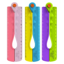   Y-Plus+ Vonalzó Összehajtható 15-30 cm Vegyes Színekben Click