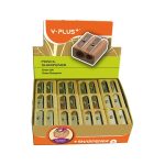 Y-Plus+ Hegyező Kétlyukú Natúr Fa