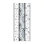 Tekercses Díszcsomagoló Papír 70x200 Cm Karácsonyi Metál Vegyes Minták Kiváló Minőségű