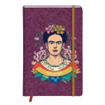 Clairfontaine Notesz A/6 80 Lapos Sima Keményfedeles Frida Kahlo Vegyes Minta