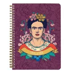 Clairfontaine Notesz A/5 74 Lapos Vonalas Frida Kahlo Vegyes Minta