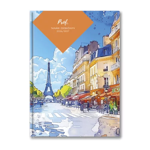 Toptimer Tanári Zsebkönyv A/5 2026-2027 Város