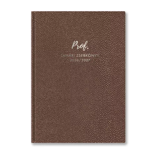 Toptimer Tanári Zsebkönyv A/5 2026-2027 Bronz