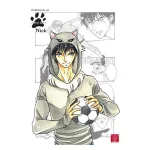 Pigna Füzet A/4 42 Lapos Vonalas Animal Spirit Vegyes Minta