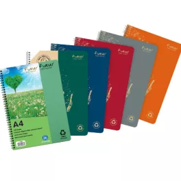   Clairefontaine Spirálfüzet A/4 21-60 Vonalas Forever Premium Vegyes Mintákban