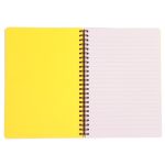 Clairfontaine Spirálfüzet A/5 60 Lapos Vonalas Inkebana Vegyes Minta